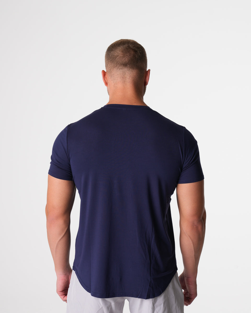 ★GLOWNY★ G CLASSIC FITTED TEE NAVY MUSINSA | GLOWNY G CLASSIC FITTED TEE (NAVY)