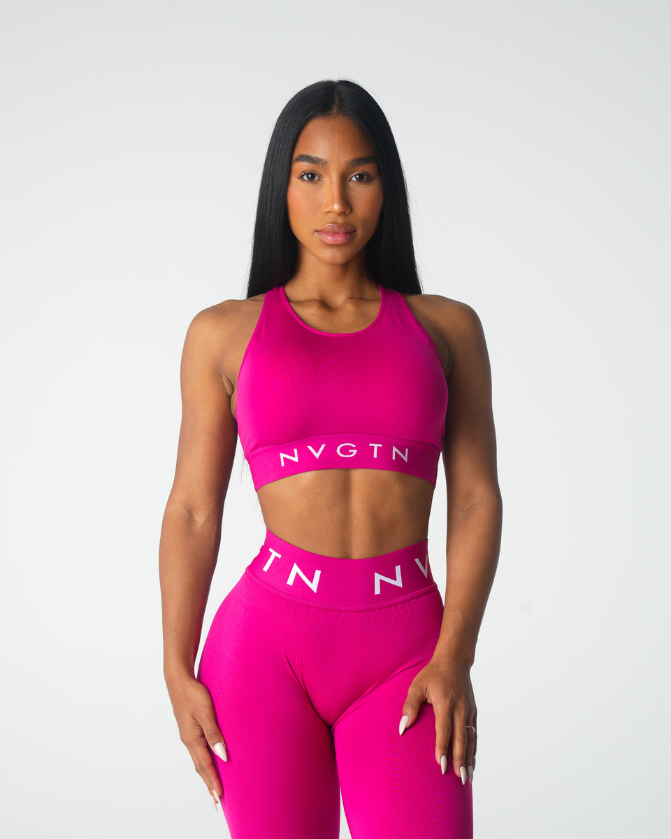 NVGTN Trilogy Sport Seamless Bra Cosmo