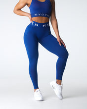 Load image into Gallery viewer, Navy Sport Seamless Leggings