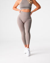Load image into Gallery viewer, Taupe Shape Seamless Leggings