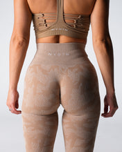 Load image into Gallery viewer, Beige Camo Seamless Leggings
