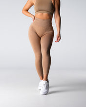 Load image into Gallery viewer, Beige Shape Seamless Leggings