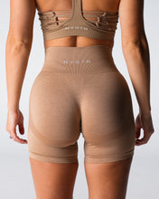 Load image into Gallery viewer, Beige Performance Seamless Shorts