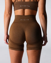 Load image into Gallery viewer, Mocha Performance Seamless Shorts
