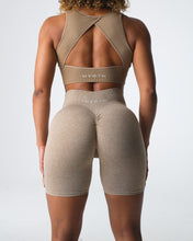 Load image into Gallery viewer, Beige Scrunch Seamless Shorts