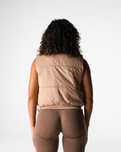 Load image into Gallery viewer, Cream Cloud Puffer Vest