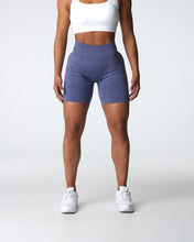 Load image into Gallery viewer, Indigo Scrunch Seamless Shorts