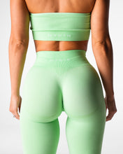 Load image into Gallery viewer, Pistachio Mid Rise Contour Seamless Leggings