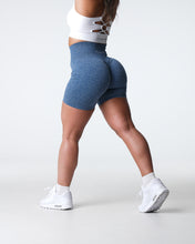 Load image into Gallery viewer, Slate Blue Scrunch Seamless Shorts