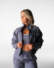 Load image into Gallery viewer, Grey Stride Windbreaker Jacket