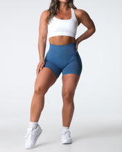 Load image into Gallery viewer, Slate Blue Contour Seamless Shorts