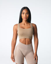 Load image into Gallery viewer, Beige Empower Seamless Bra
