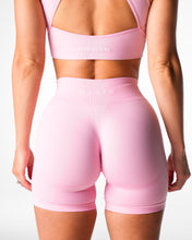 Load image into Gallery viewer, Baby Pink Mid Rise Contour Seamless Shorts