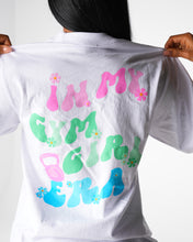 Load image into Gallery viewer, White Gym Girl Era Graphic Tee