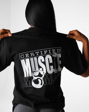 Load image into Gallery viewer, Black Muscle Mommy Graphic Tee
