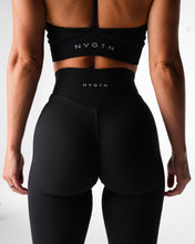 Load image into Gallery viewer, Black Effortless Flare Leggings