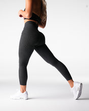 Load image into Gallery viewer, Black Zesty Seamless Leggings