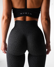 Load image into Gallery viewer, Black Zesty Seamless Leggings