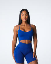 Load image into Gallery viewer, Azure Blue Cascade Seamless Bra