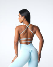 Load image into Gallery viewer, Pastel Blue Invincible Seamless Bra