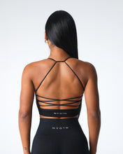 Load image into Gallery viewer, Black Cascade Seamless Bra