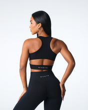 Load image into Gallery viewer, Black Rise Seamless Bra