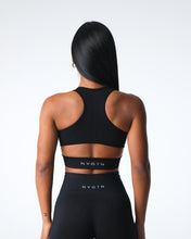 Load image into Gallery viewer, Black Rise Seamless Bra