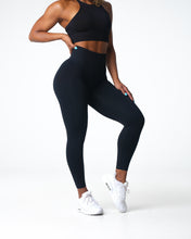 Load image into Gallery viewer, Black Shape Seamless Leggings