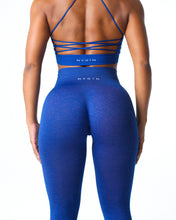 Load image into Gallery viewer, Azure Blue Shape Seamless Leggings