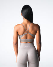 Load image into Gallery viewer, Taupe Glimpse Ribbed Seamless Bra