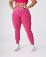 Load image into Gallery viewer, Fuchsia Snakeskin Seamless Leggings