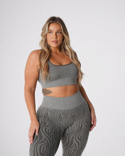 Load image into Gallery viewer, Khaki Green Zebra Eclipse Seamless Bra