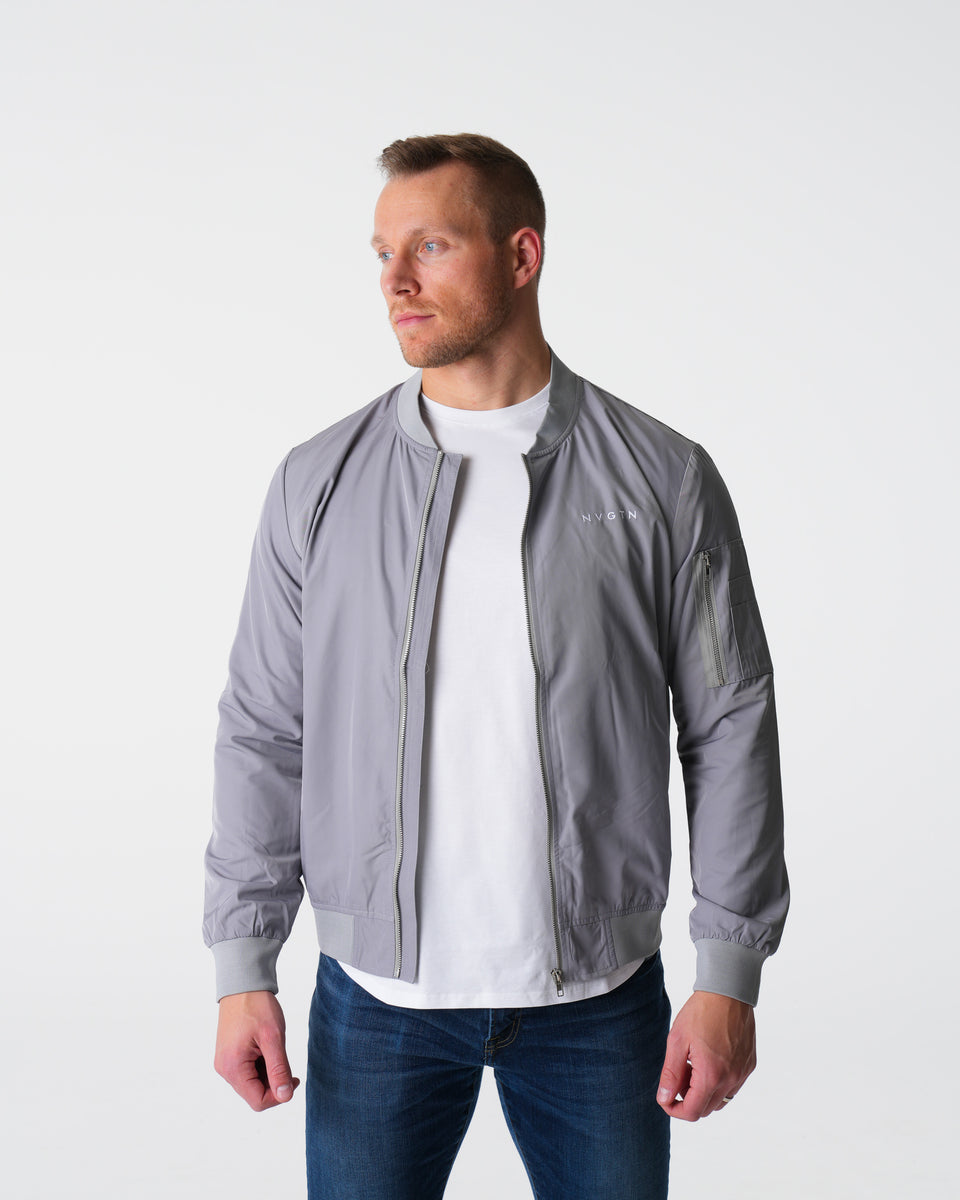 NVGTN Bomber Jacket - Grey