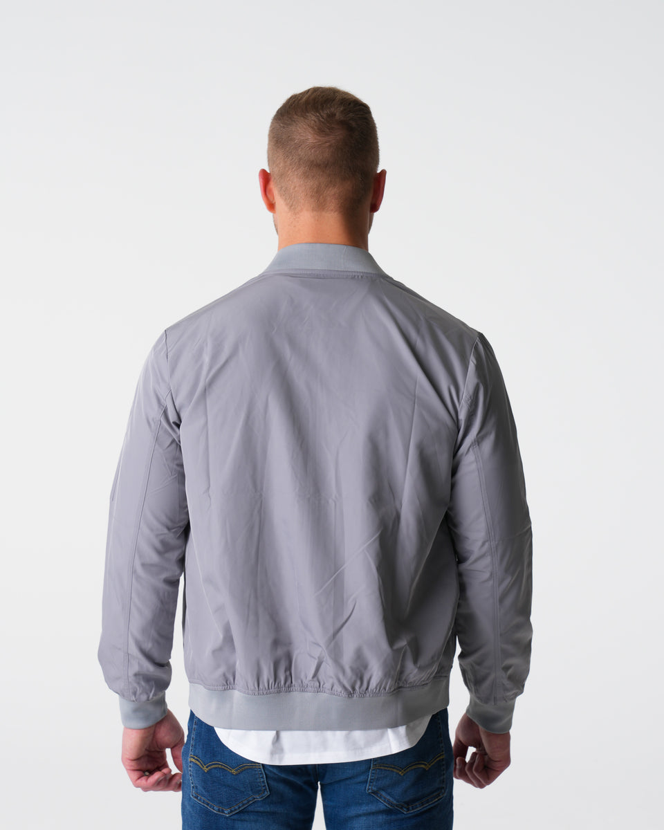 NVGTN Bomber Jacket - Grey |