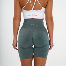 Load image into Gallery viewer, Forest Green Biker Shorts
