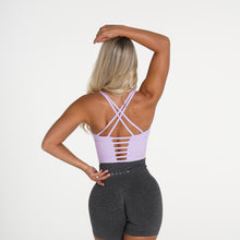 Load image into Gallery viewer, Lilac Matrix Bra Top