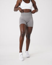 Load image into Gallery viewer, Light Grey Solid Seamless Shorts