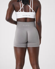 Load image into Gallery viewer, Light Grey Solid Seamless Shorts