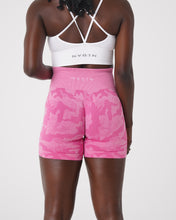 Load image into Gallery viewer, Bubble Gum Pink Camo Seamless Shorts