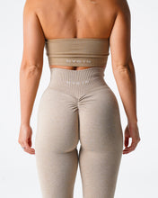 Load image into Gallery viewer, Beige Scrunch Seamless Leggings