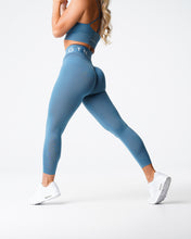Load image into Gallery viewer, Stone Blue Sport Seamless Leggings