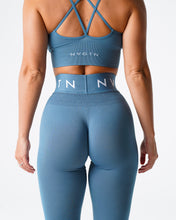 Load image into Gallery viewer, Stone Blue Sport Seamless Leggings