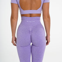 Load image into Gallery viewer, Lilac Scrunch Seamless Leggings