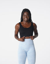 Load image into Gallery viewer, Black Desire Ribbed Seamless Bra