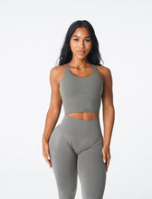 Load image into Gallery viewer, Khaki Green Matrix Bra Top