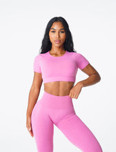 Load image into Gallery viewer, Bubble Gum Pink Open Back Tee
