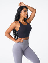 Load image into Gallery viewer, Black Matrix Bra Top