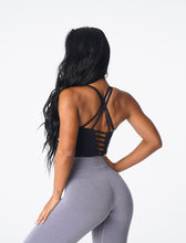Load image into Gallery viewer, Black Matrix Bra Top
