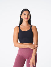 Load image into Gallery viewer, Black Poise Bra Top