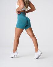 Load image into Gallery viewer, Teal Pro Seamless Shorts